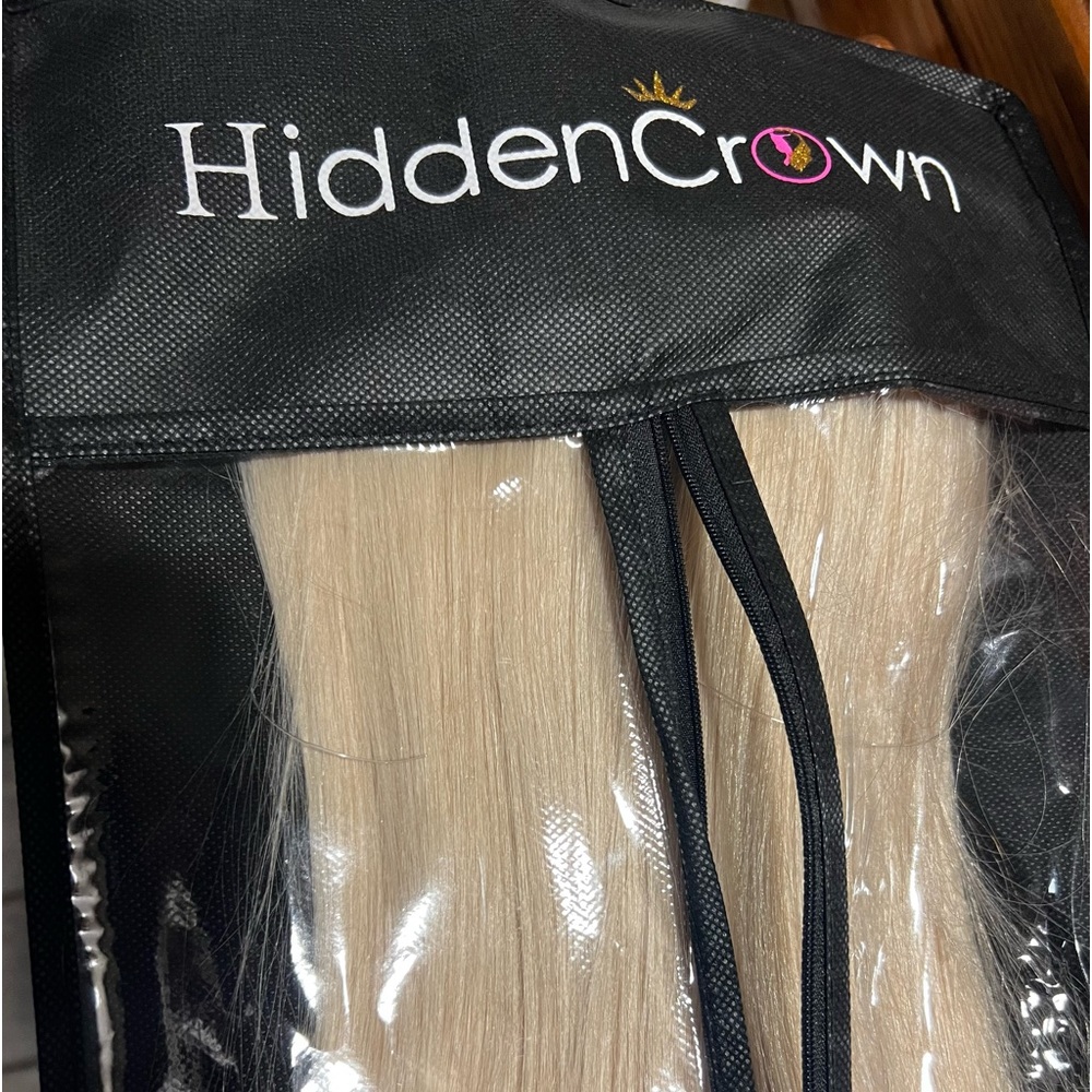 22” Platinum Clearest Blonde Halo Extension